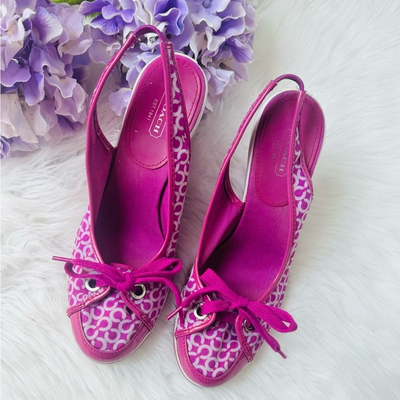 Coach Shoes Coach Emilianna Wedges Poshmark